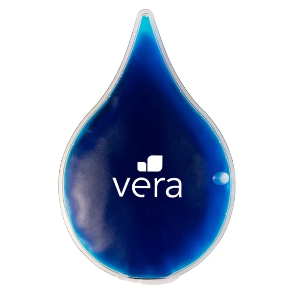 5" x 3.25" plastic chill patch with water droplet shape.... from ASI 34415 Alpi International LTD