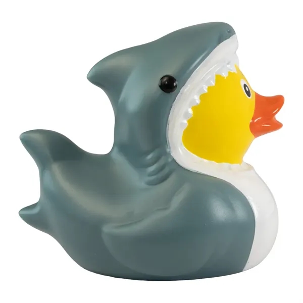 3" x 2.5" x 3" shark themed rubber duck.... from ASI 34415 Alpi International LTD