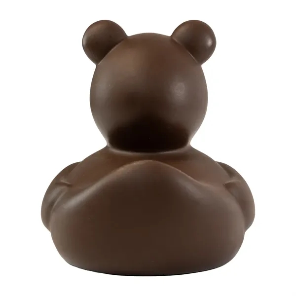 3" x 2.75" x 3" teddy bear rubber duck.... from ASI 34415 Alpi International LTD