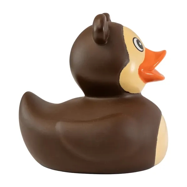 3" x 2.75" x 3" teddy bear rubber duck.... from ASI 34415 Alpi International LTD