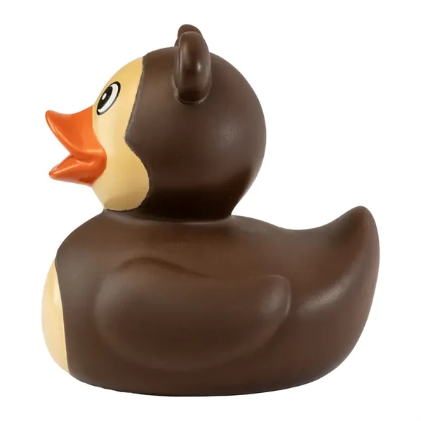 3" x 2.75" x 3" teddy bear rubber duck.... from ASI 34415 Alpi International LTD