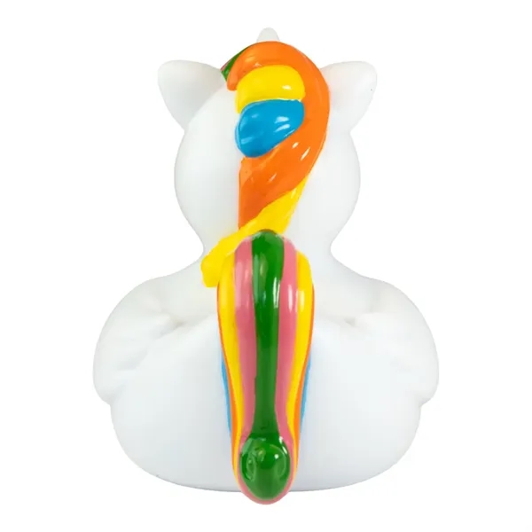 3.5" x 2.5" x 3" unicorn rubber duck.... from ASI 34415 Alpi International LTD