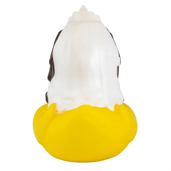 3.25" x 2.5" x 3.5" wedding bride themed rubber duck.... from ASI 34415 Alpi International LTD