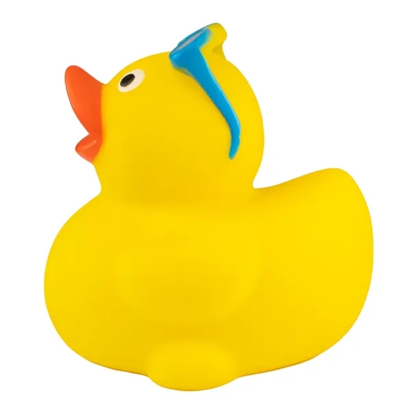 3.25" x 3" x 3.25" surfing themed rubber duck.... from ASI 34415 Alpi International LTD