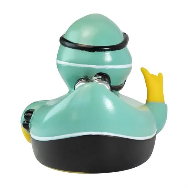 3" x 3" x 2.75" scuba diver themed rubber duck.... from ASI 34415 Alpi International LTD