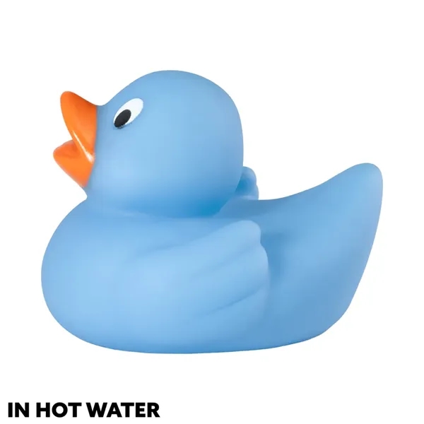 2.75" x 2.25" x 2" color changing rubber duck.... from ASI 34415 Alpi International LTD