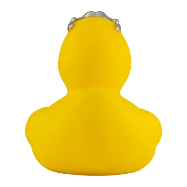 3" x 2.75" x 3" queen themed rubber duck.... from ASI 34415 Alpi International LTD