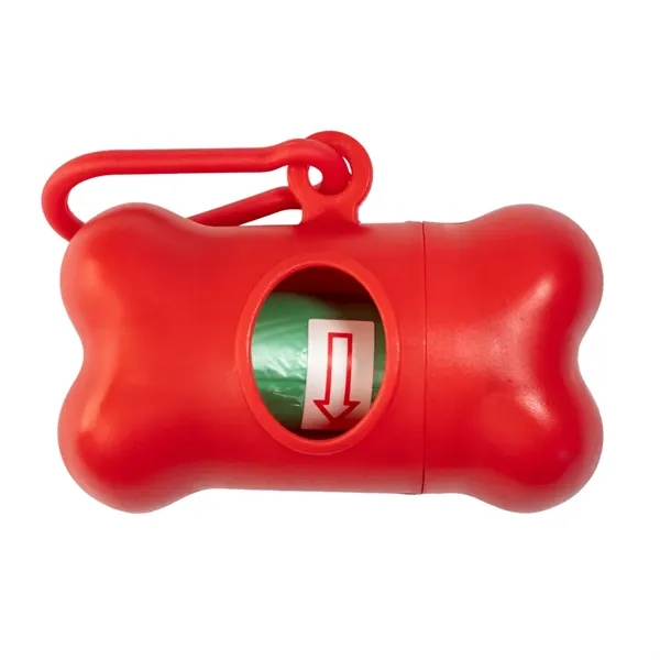 Dog poop bag dispenser in a bone shape.... from ASI 34415 Alpi International LTD