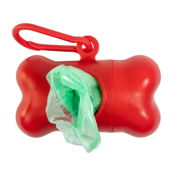 Dog poop bag dispenser in a bone shape.... from ASI 34415 Alpi International LTD