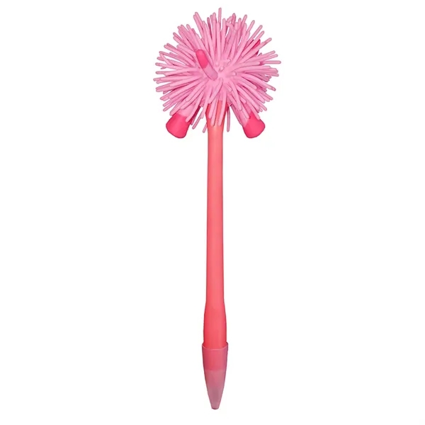 Ballpoint pen with spiky pig topper and removable cap.... from ASI 34415 Alpi International LTD