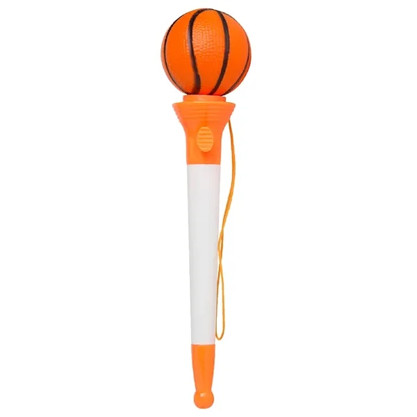 Ballpoint pen with pop-top basketball.... from ASI 34415 Alpi International LTD