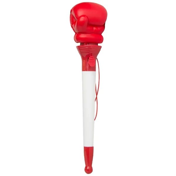 Ballpoint pen with boxing glove pop topper.... from ASI 34415 Alpi International LTD
