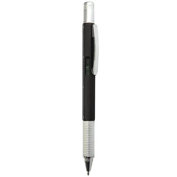 Multi-tool pen with two rulers, level and mini screwdriver.... from ASI 34415 Alpi International LTD