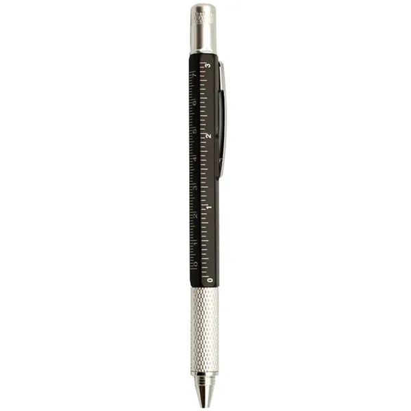 Multi-tool pen with two rulers, level and mini screwdriver.... from ASI 34415 Alpi International LTD