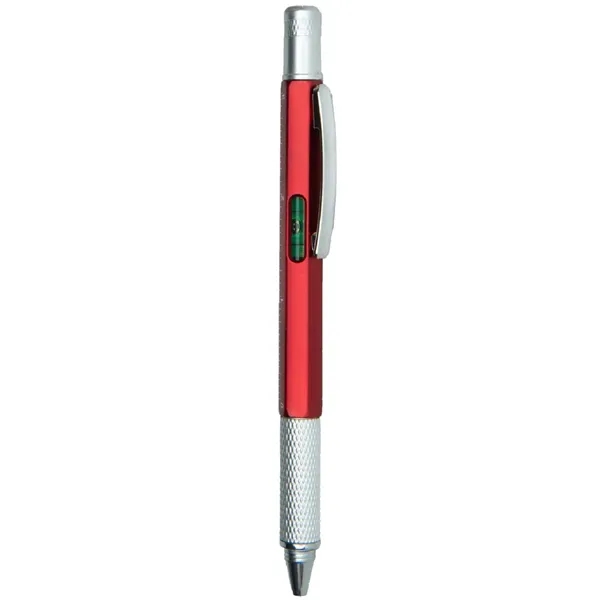 Multi-tool pen with two rulers, level and mini screwdriver.... from ASI 34415 Alpi International LTD