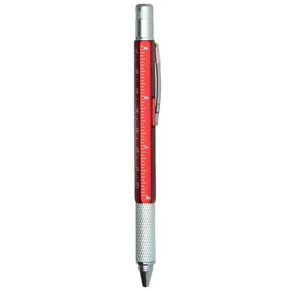 Multi-tool pen with two rulers, level and mini screwdriver.... from ASI 34415 Alpi International LTD