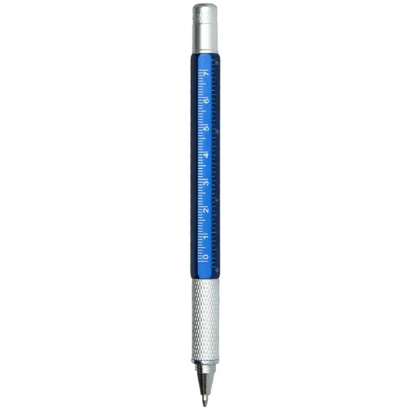 Multi-tool pen with two rulers, level and mini screwdriver.... from ASI 34415 Alpi International LTD
