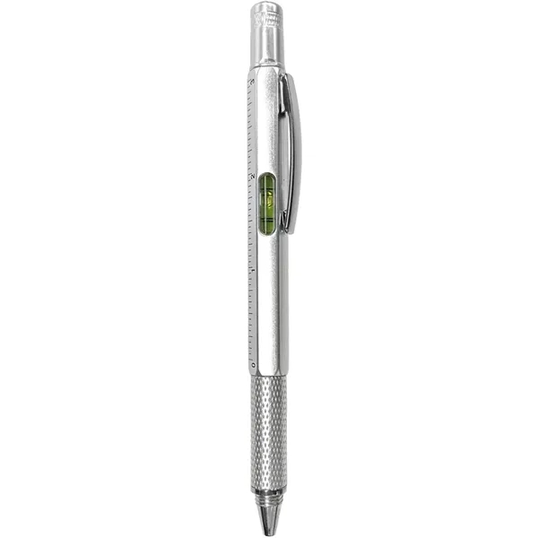 Multi-tool pen with two rulers, level and mini screwdriver.... from ASI 34415 Alpi International LTD