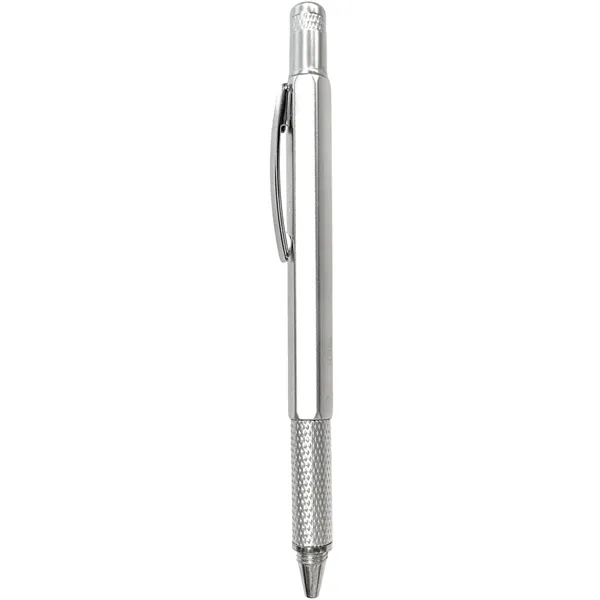Multi-tool pen with two rulers, level and mini screwdriver.... from ASI 34415 Alpi International LTD