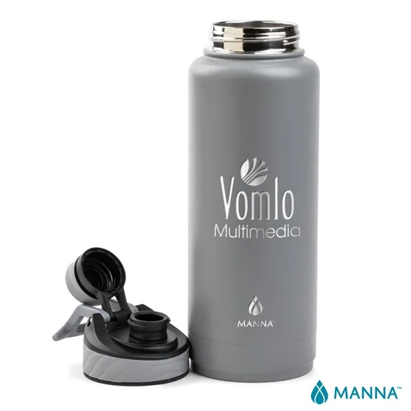 Manna™ Convoy 40 oz. Double Wall Steel Bottle... from ASI 67866 Logomark/Valumark