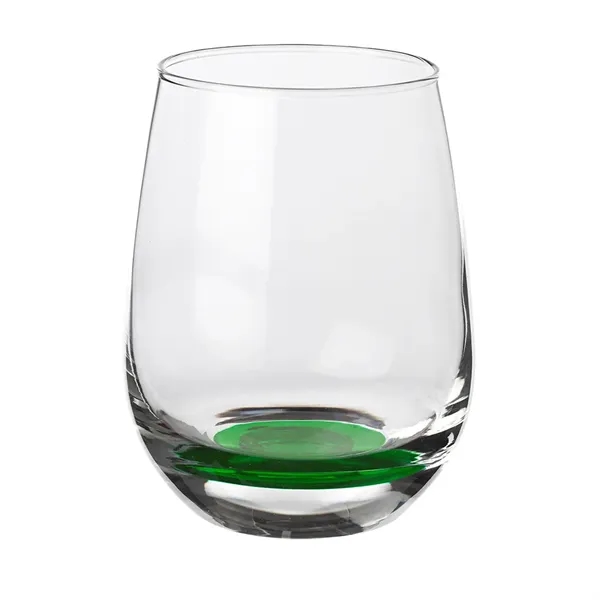 9 oz. stemless wine glass measures 2.15"W x 3.75"H made from... from ASI 39552 BEL Promo