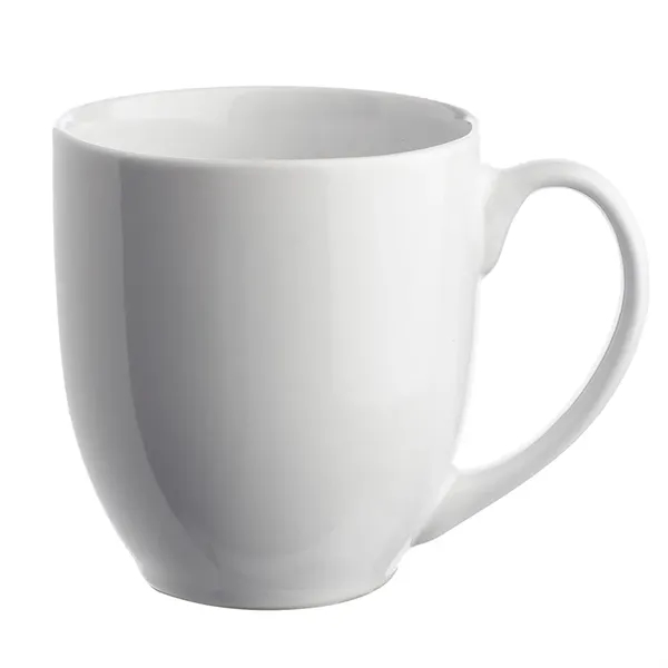 16 oz. bistro glossy coffee mug with tapered bottom.... from ASI 39552 BEL Promo