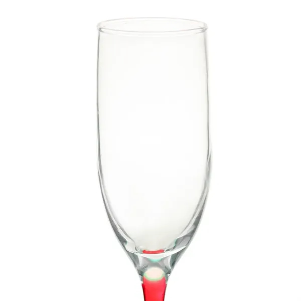 Clear 6.25 oz flute glass.... from ASI 39552 BEL Promo