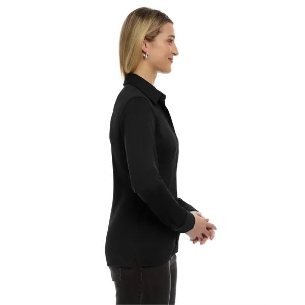 Blue Generation - Women's Pocketless Knit Stretch Woven S...... from ASI 86018 Scrub Authority