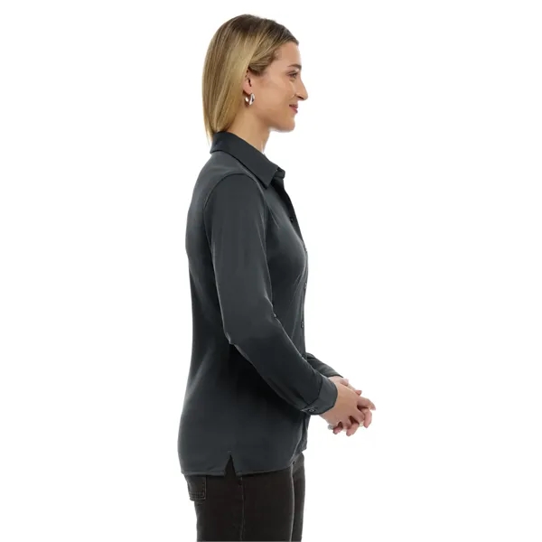 Blue Generation - Women's Pocketless Knit Stretch Woven S...... from ASI 86018 Scrub Authority