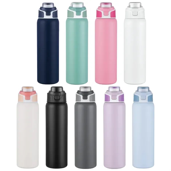 28 oz. double walled vacuum insulated owala style water bottle... from ASI 57655 STOPNGO Line