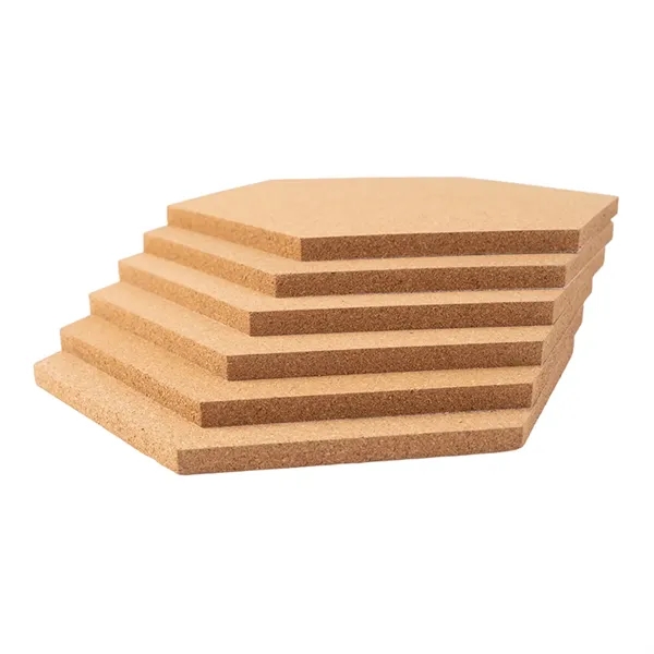 Eco-friendly round cork wood coaster plus full color UV printing on... from ASI 37218 Athena Promo (tm)