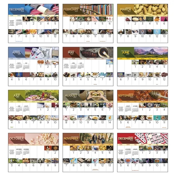 National Day - Stapled... from ASI 40480 Koozie Group / Norwood Triumph Calendar