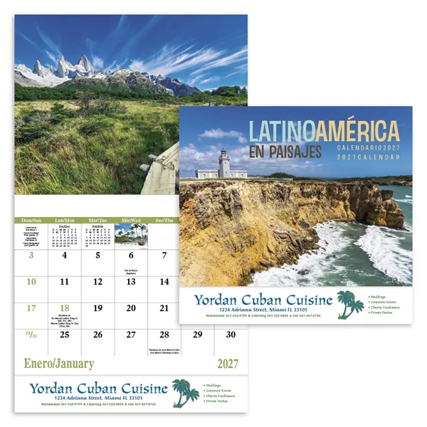 Latinoamerica en Paisajes - Stapled... from ASI 40480 Koozie Group / Norwood Triumph Calendar