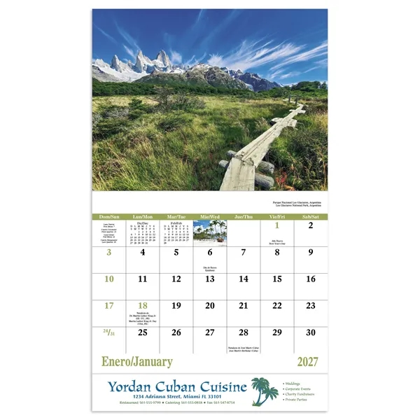 Latinoamerica en Paisajes - Stapled... from ASI 40480 Koozie Group / Norwood Triumph Calendar