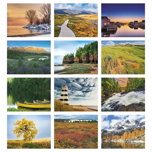 Scenic Canada - Stapled... from ASI 40480 Koozie Group / Norwood Triumph Calendar