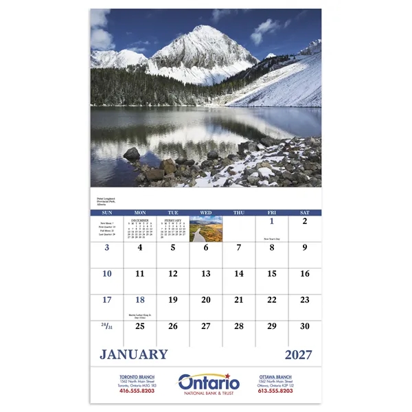 Scenic Canada - Stapled... from ASI 40480 Koozie Group / Norwood Triumph Calendar