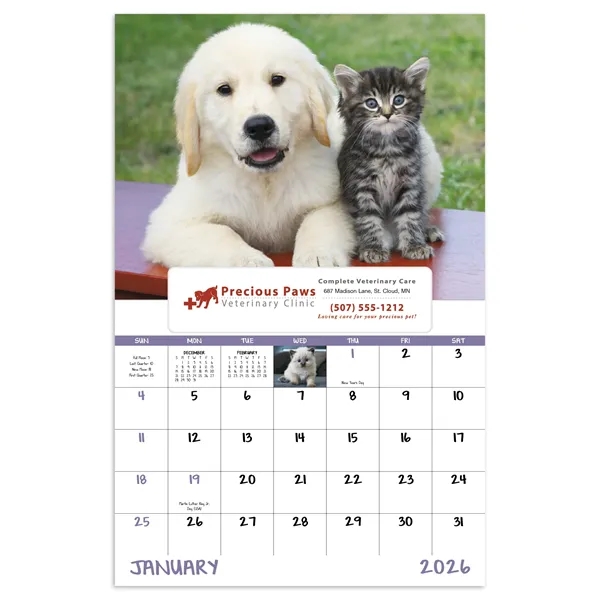 Puppies & Kittens - Window... from ASI 40480 Koozie Group / Norwood Triumph Calendar