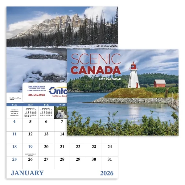 Scenic Canada - Window... from ASI 40480 Koozie Group / Norwood Triumph Calendar