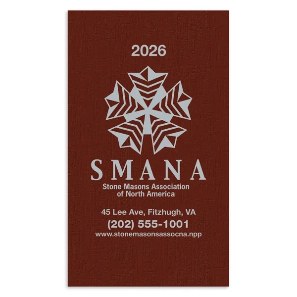 Value Monthly Pocket Planner... from ASI 40480 Koozie Group / Norwood Triumph Calendar