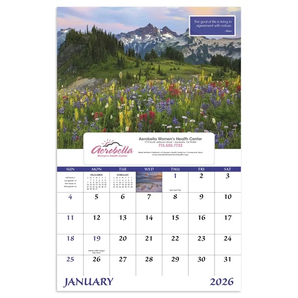 Inspirations for Life - Window... from ASI 40480 Koozie Group / Norwood Triumph Calendar