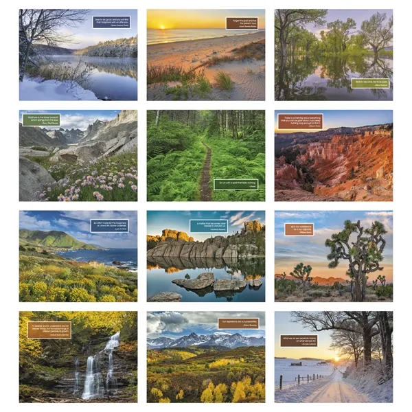 Inspirations for Life - Window... from ASI 40480 Koozie Group / Norwood Triumph Calendar