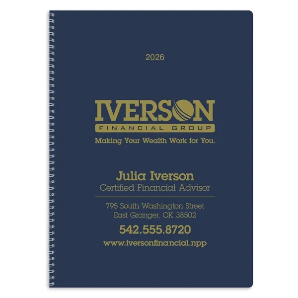 Monthly & Weekly Planner... from ASI 40480 Koozie Group / Norwood Triumph Calendar