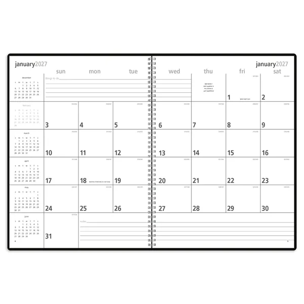 Monthly & Weekly Planner... from ASI 40480 Koozie Group / Norwood Triumph Calendar