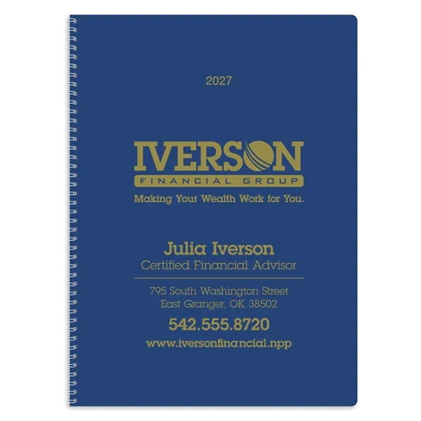 Monthly & Weekly Planner... from ASI 40480 Koozie Group / Norwood Triumph Calendar