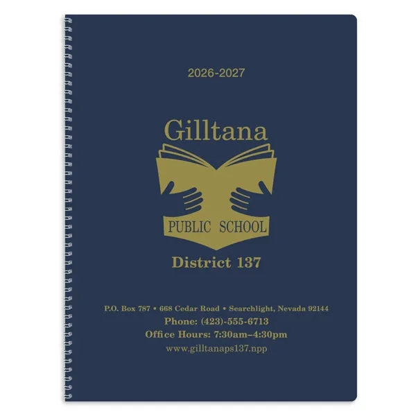 Academic Monthly Planner... from ASI 40480 Koozie Group / Norwood Triumph Calendar