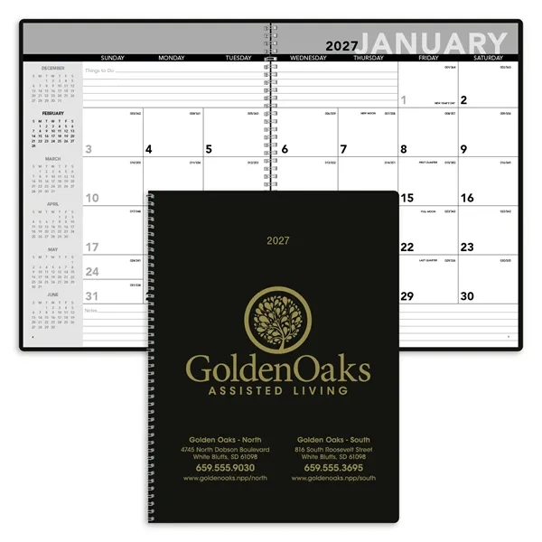 Monthly Planner... from ASI 40480 Koozie Group / Norwood Triumph Calendar