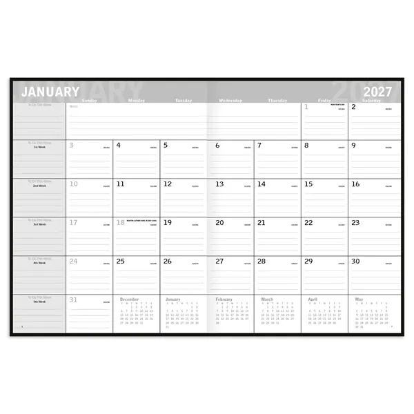 Classic Monthly Planner... from ASI 40480 Koozie Group / Norwood Triumph Calendar