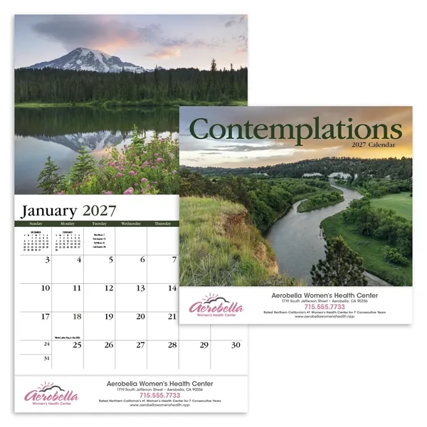 Contemplations Appointment Calendar - Stapled... from ASI 40480 Koozie Group / HotLine®
