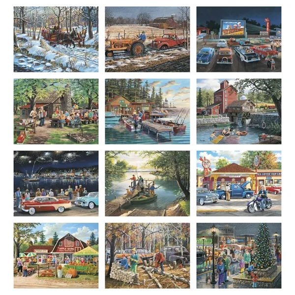 America Remembered Appointment Calendar - Stapled... from ASI 40480 Koozie Group / HotLine®