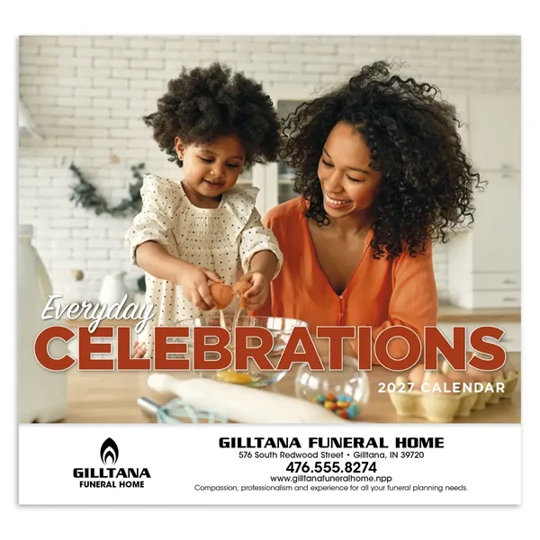 Everyday Celebrations Appointment Calendar - Stapled... from ASI 40480 Koozie Group / HotLine®